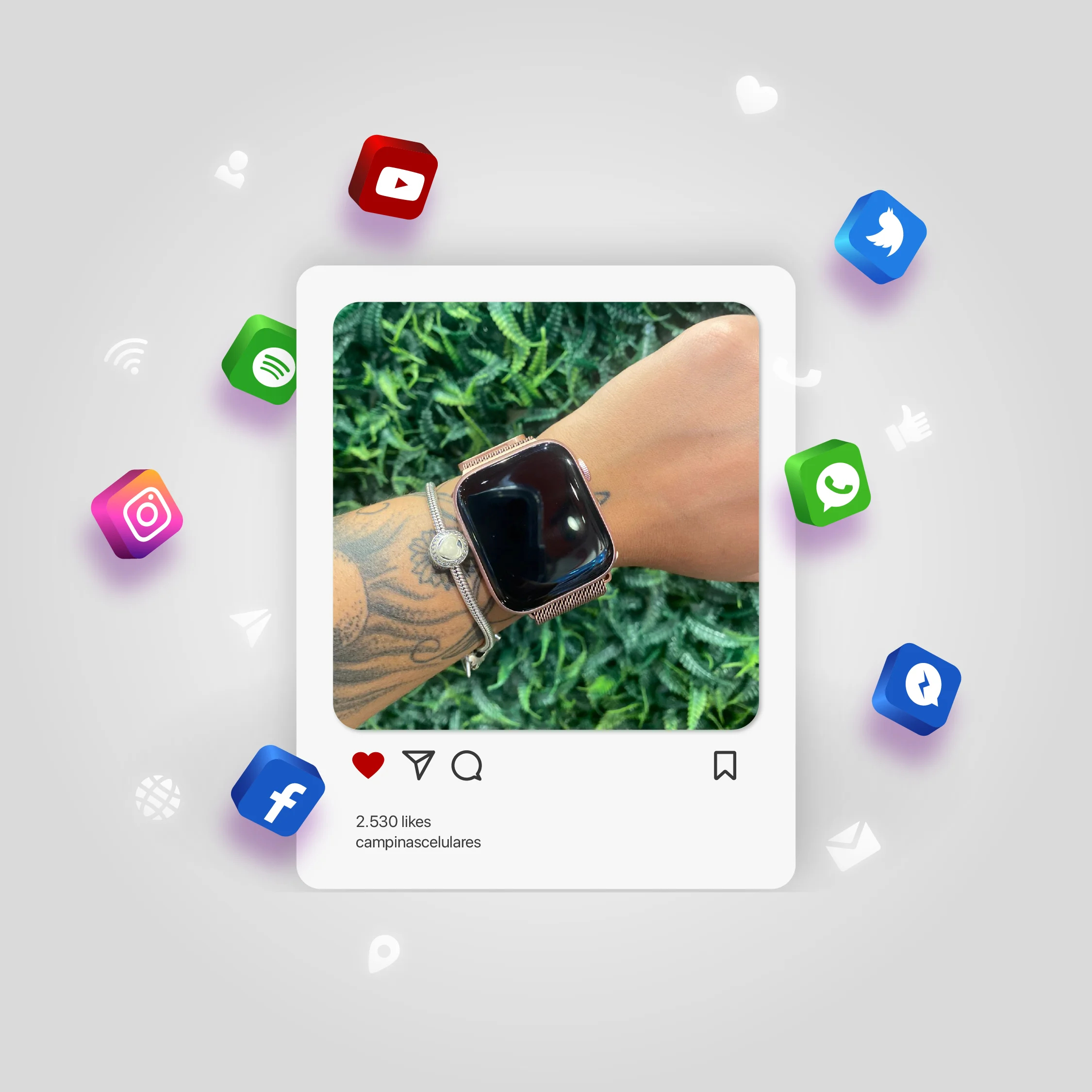 Arte Redes Sociais